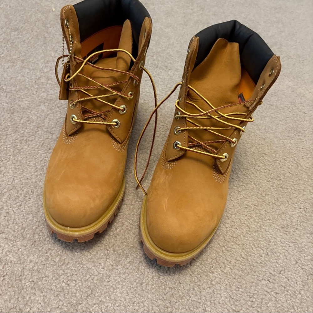 Timberland Tan Boots Rugged Work Design